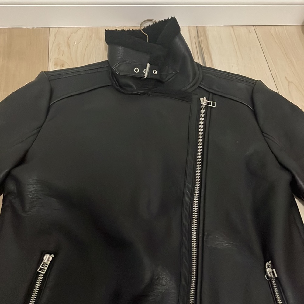 Forever 21 faux leather moto jacket π«π« - Picture 8 of 16